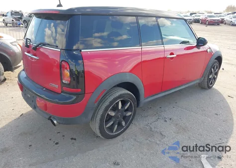 2010 Mini Cooper Clubman from USA, damaged, VIN WMWML3C59ATX51936